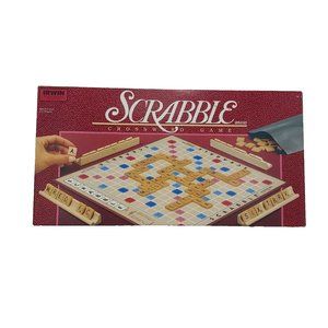 Scrabble Board Game-Milton Bradley-Irwin-1989-Cottage Country Games-Complete-VTG